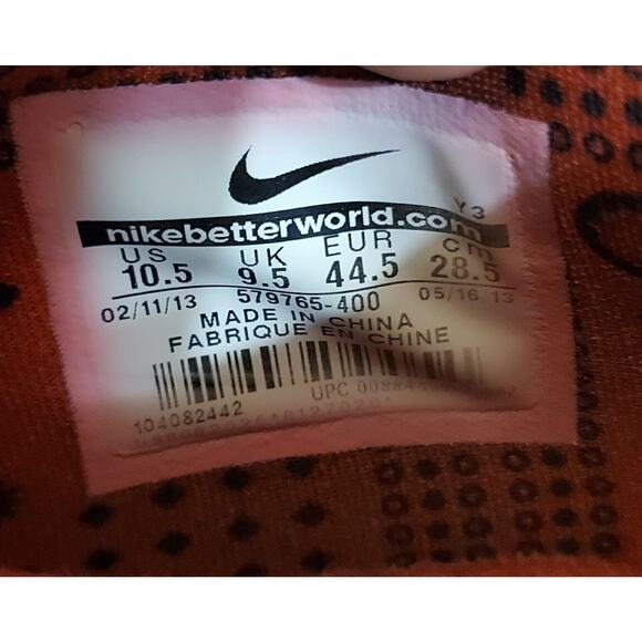 Nike Air Max Lebron X 10 Low ‘USA’ 579765-400 Size 10.5 - Picture 7 of 7